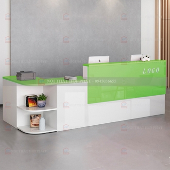 Quầy Thanh Toán QTTG005 - Quầy Thu Ngân Quán Cafe, Shop, Quầy Mini, Quầy Gỗ Đa Năng